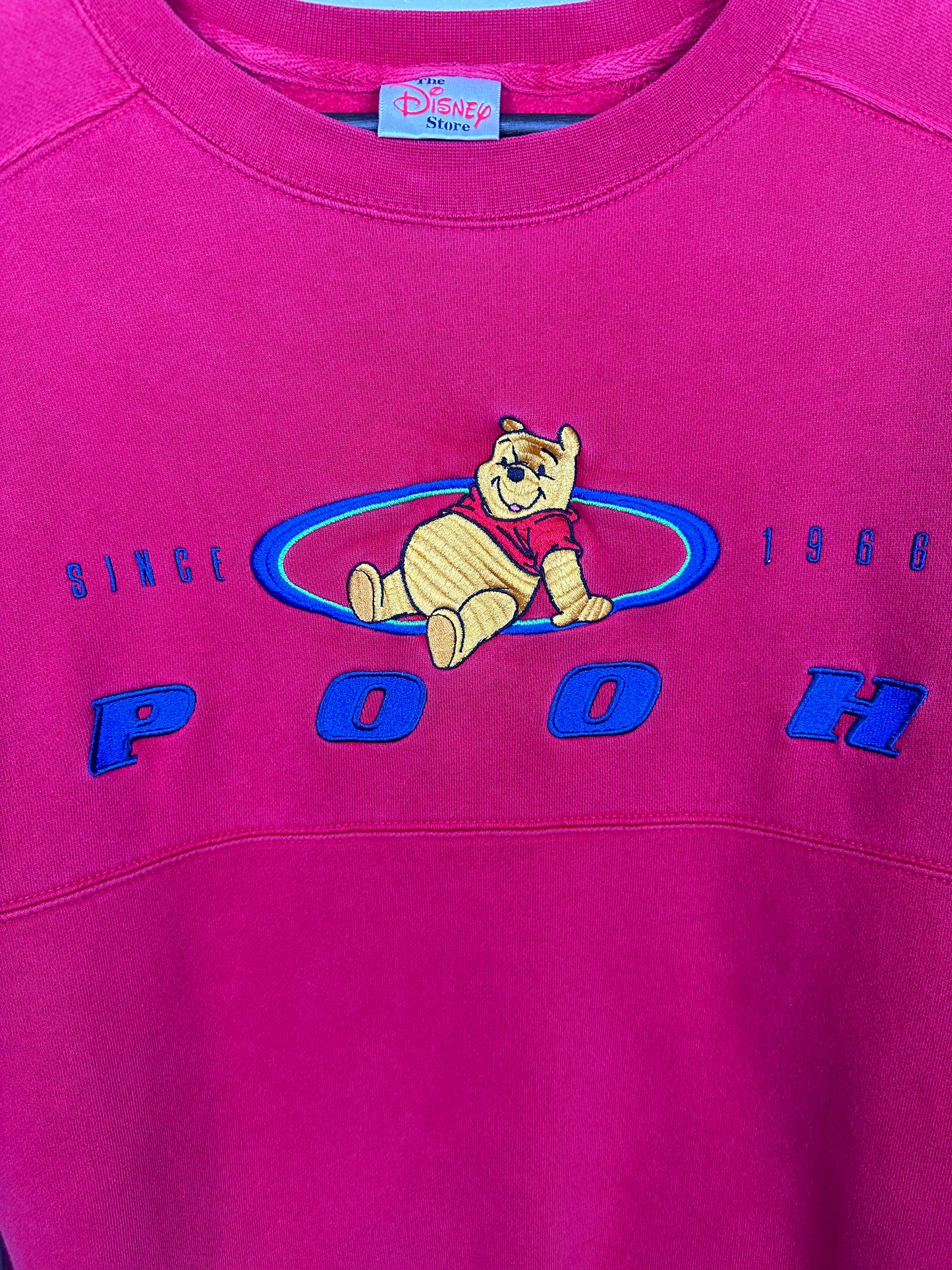 Red Pooh Crewneck Sweatshirt