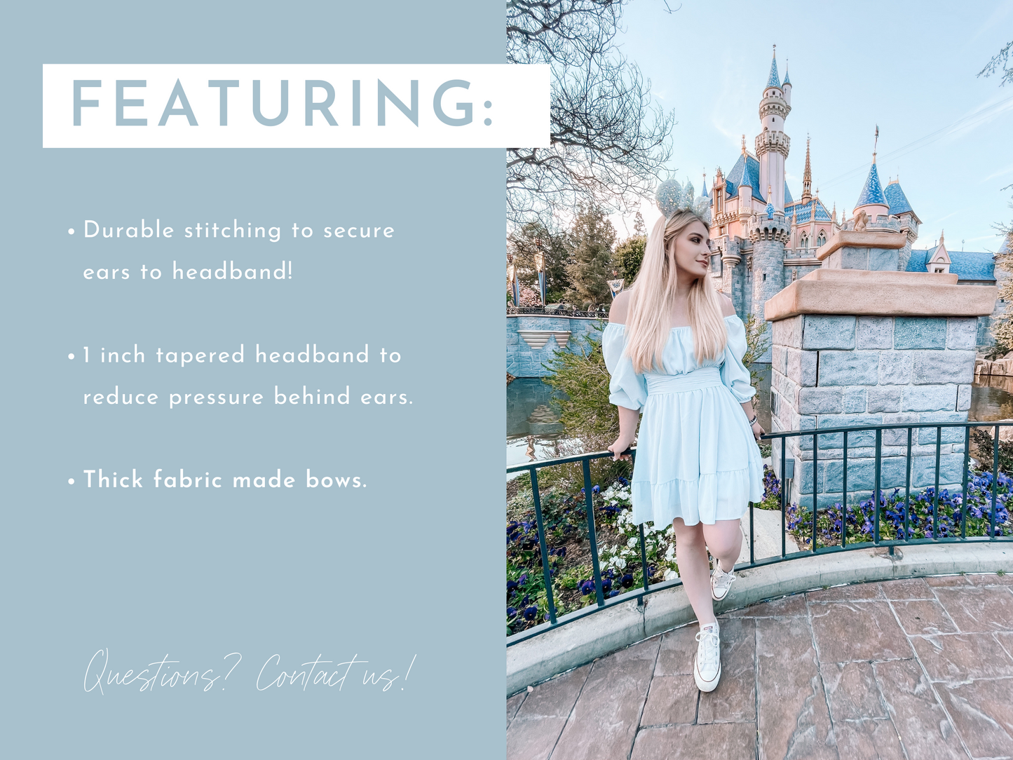 Floral Minnie Mouse Ears