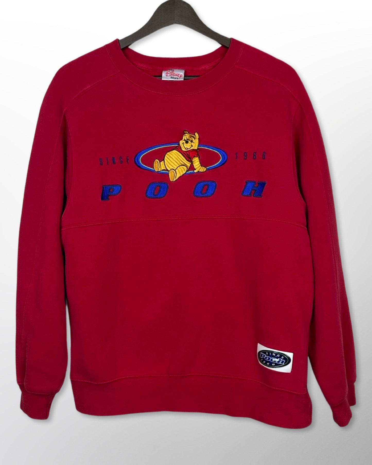 Red Pooh Crewneck Sweatshirt