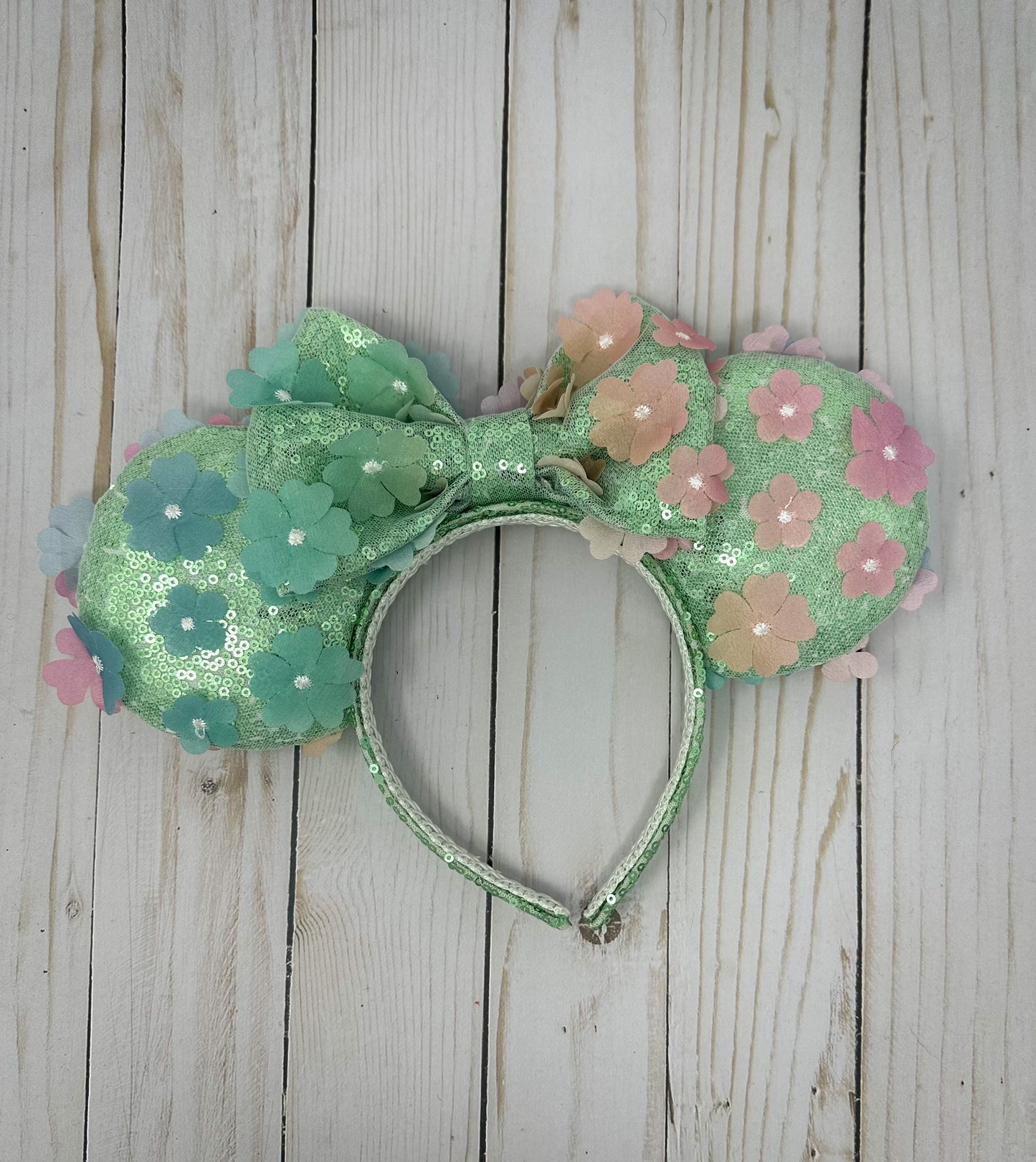 Floral Minnie Mouse Ears