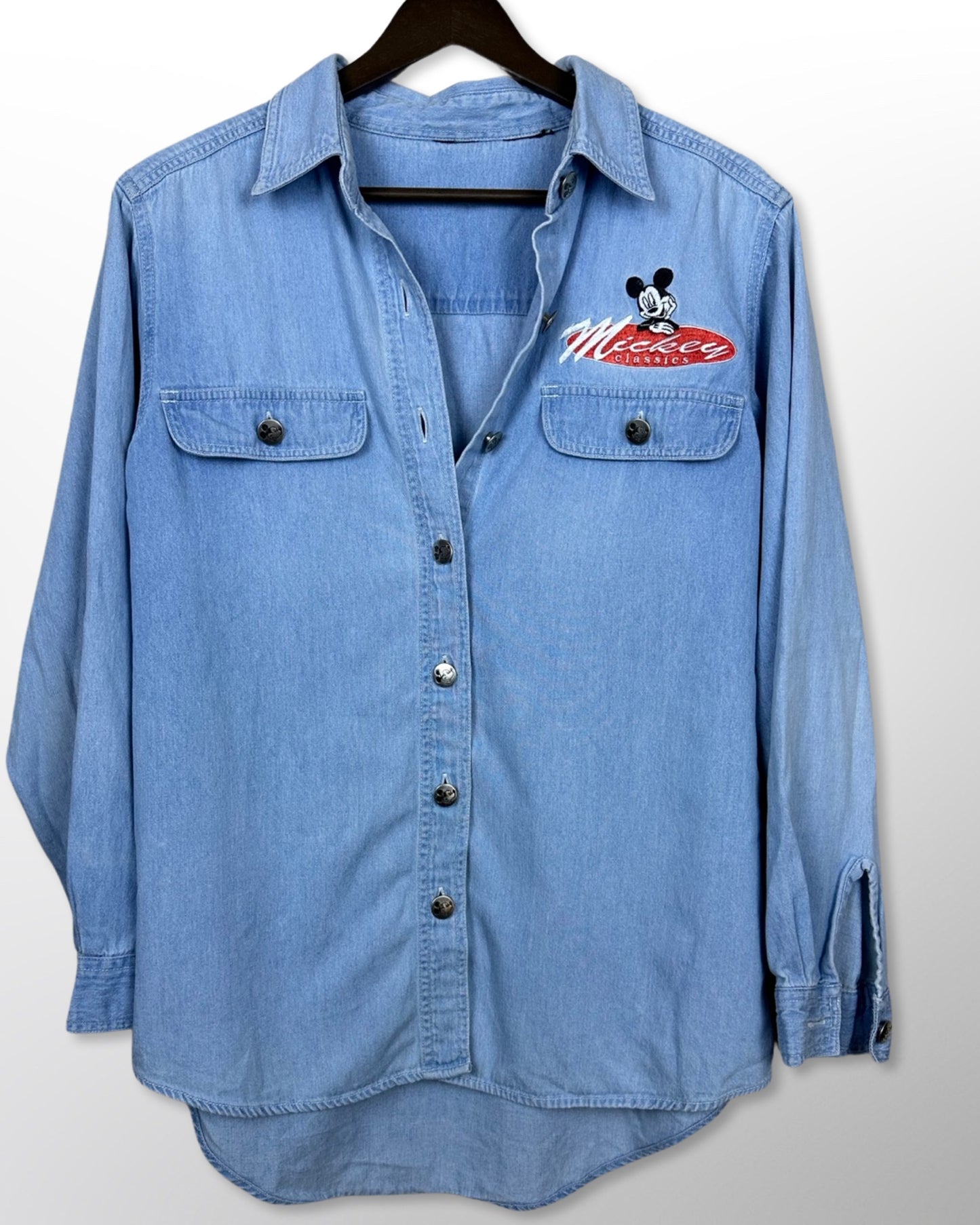 Denim Button Up Mickey Classic
