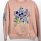 Mickey & Friends Peach Crewneck
