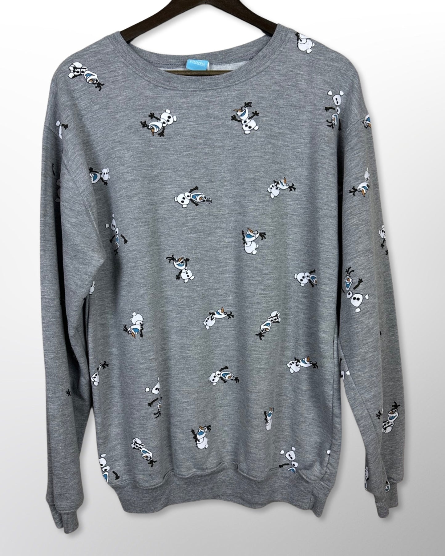 Gray Olaf Crewneck Sweatshirt