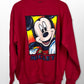Mickey Red Crewneck Sweatshirt
