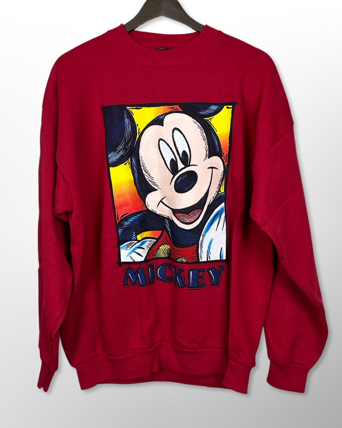 Mickey Red Crewneck Sweatshirt