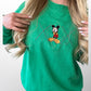 Mickey Argyle Embroidered Crewneck