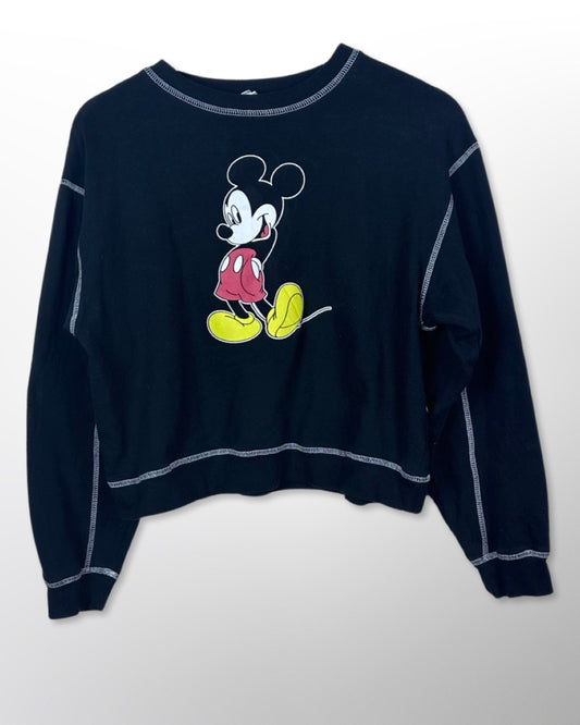 Cropped Mickey Sweatshirt