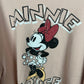 Oversized Pale Pink Minnie Mouse Crewneck