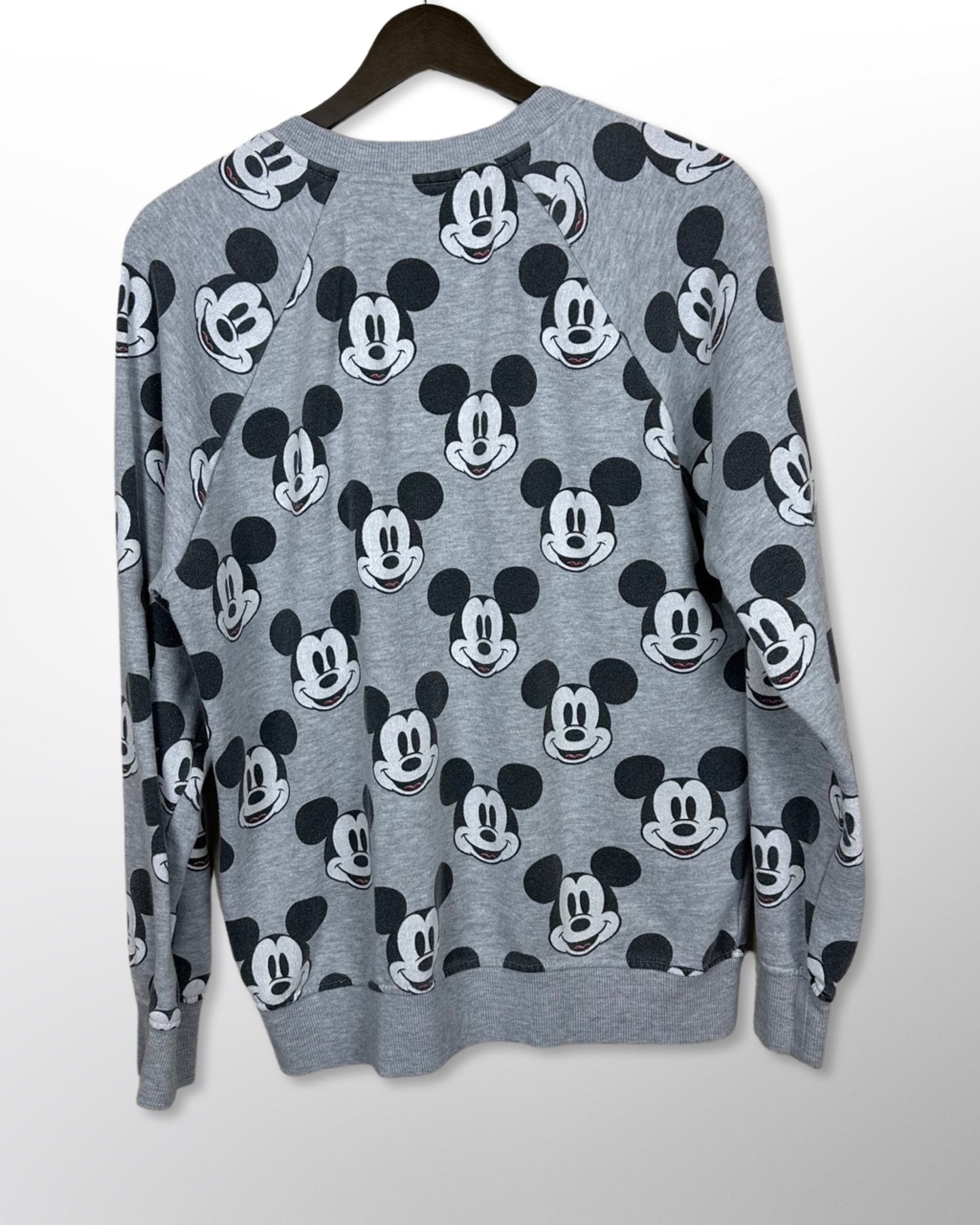 All Over Mickey Head Crewneck